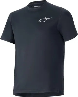 Image de Maillot Alpinestars A-Aria, manches courtes, couleur noire, taille M