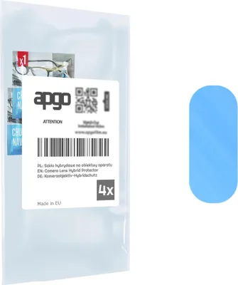 Produktbild von apgo 4 Stück Linsenschutz Kamera Schutzglas für OnePlus 6 Kameraschutz, 9H Kameraobjektiv Camera Lens Protector