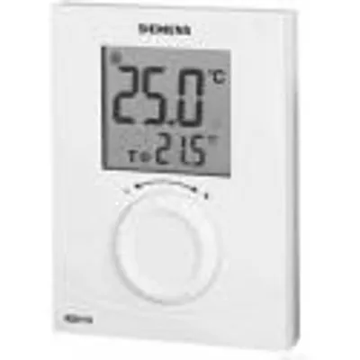 Image de Siemens RDH10 : Thermostat d'ambiance électronique, non programmable, de la marque Siemens