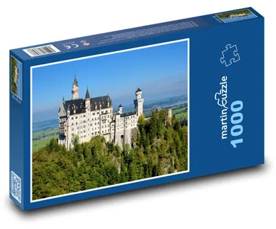 Zdjęcie produktu dla Puzzle 1000 Zamek Neuschwanstein w Bawarii - martinpuzzle