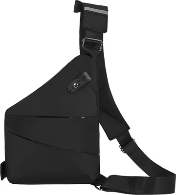 Produktbild von Brusttasche, Sporttasche, wasserdicht, großes Fassungsvermögen, leicht, mehrere Taschen, breiter, verstellbarer Riemen, diebstahlsichere Gürteltasche, Outdoor-Reisetasche