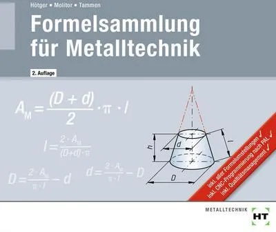 Produktbild von Formelsammlung für Metalltechnik