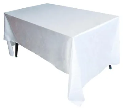 Immagine prodotto di Tovaglia impermeabile - Lavabile - Antimacchia - Poliestere - 145 cm x 320 cm - Ideale per matrimoni/feste - Copertura per tavolo