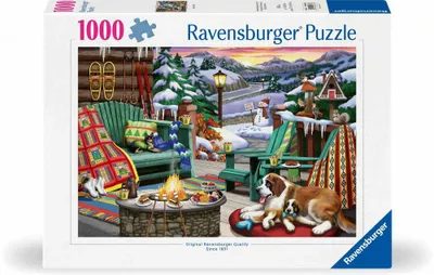 Produktbild von 1000 Teile Ravensburger Puzzle Wohlfühlabend 12000633