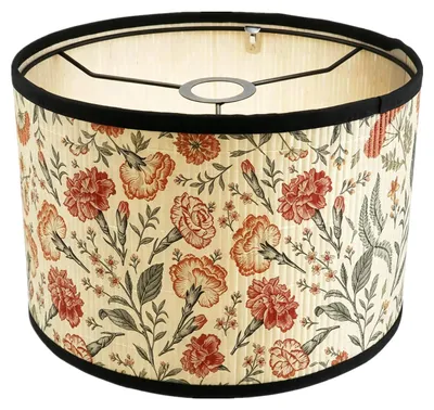 Bambus-Lampenschirm Ø30cm, Retro, für Stehlampe