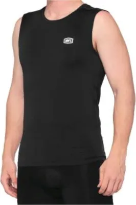 Produktbild von 100% Basecamp Sleeveless Herren Base Layer Gr.XL Schwarz