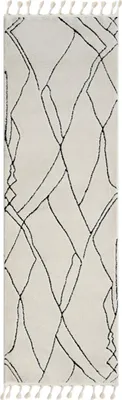 Immagine prodotto di 80x250 cm Tappeto Moroccan Magic CA40047 bianco