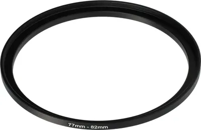 Produktbild von vhbw Step-Up-Ring Adapter 77mm - 82mm für Kamera Objektiv - Filteradapter, Metall Schwarz
