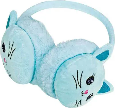 Produktbild von bb Klostermann GmbH Ohrenwärmer Katze blau (3)