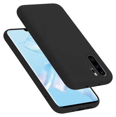 Produktbild von Cadorabo Schutzhülle für Huawei P30 PRO Hülle in Schwarz Handyhülle Case Cover TPU Etui