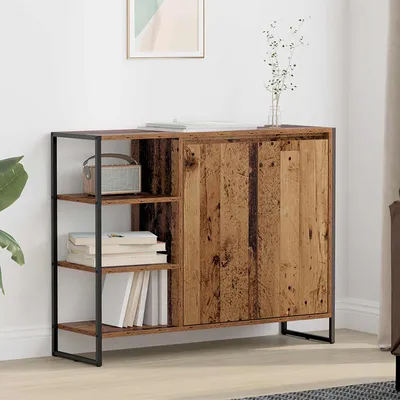 Produktbild von vidaXL Seitenschrank Altholz 96,5 x 30 x 75 cm Holzwerkstoff