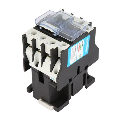 Zdjęcie produktu dla Stycznik AC, stycznik, stycznik 220 V AC, stycznik elektryczny, stycznik przemysłowy AC