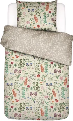 Produktbild von Essenza Satin-Bettwäsche-Garnitur  Marigold Farbe Vanilla Größe 140x200+70x90