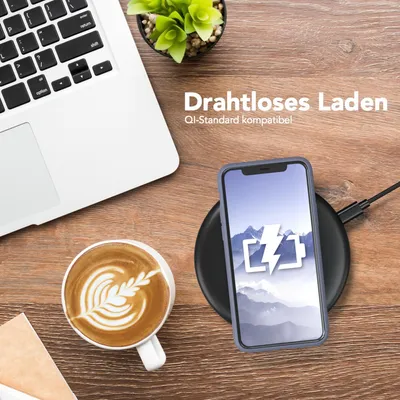 Produktbild von EAZY CASE - TPU Hülle für Apple iPhone 11 Pro, TPU Case stoßfeste Handyhülle, weiches Cover mit Kameraschutz, Silikonhülle in Blau