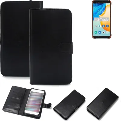 Produktbild von K-S-Trade Handyhülle Schutzhülle kompatibel mit Blackview BV4900 Pro Handy Schutz Hülle Handyhülle Bumper schwarz 1x