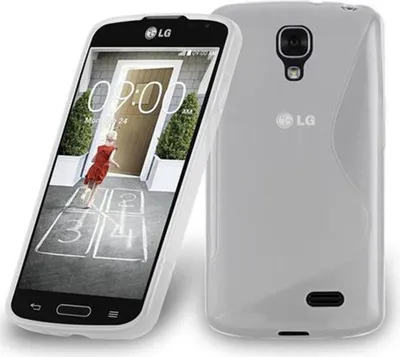 Image de Cadorabo Housse pour LG F70 Housse en transparent Housse pour portable Case TPU Silikon Etui
