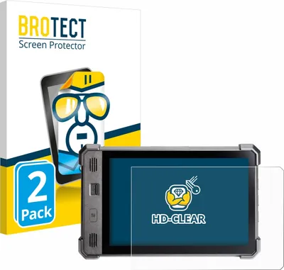 Produktbild von 2x Für Trimble TD540 Schutzfolie BROTECT Displayschutz Display Schutz Folie Klar Transparent