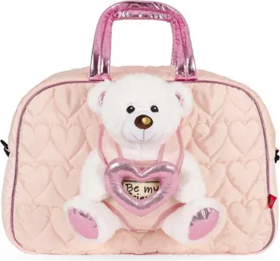 Produktbild von Rosa Sporttasche mit Eisbär Perletti Toys, 13088