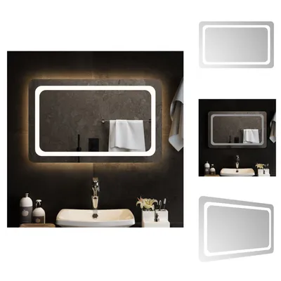 Produktbild von vidaXL LED-Badspiegel 80x50 cm -  Spiegel