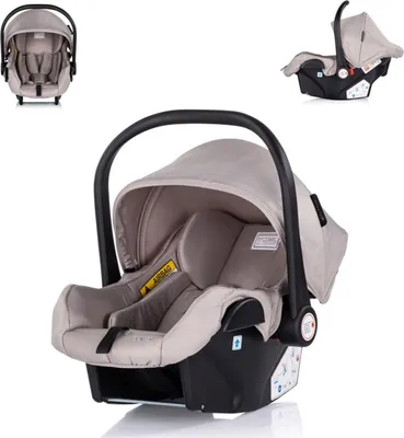 Obrázok produktu pre Chipolino detská autosedačka i-Size Aura (40-85 cm) skupina 0+, nastaviteľné držadlo, pásy svetlohnedá