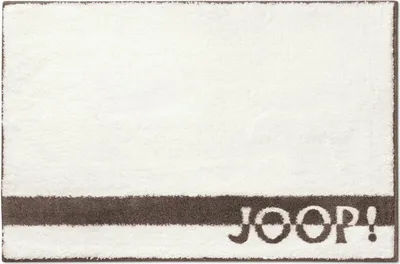 Zdjęcie produktu dla JOOP! Badteppich 141 LOGO STRIPES Creme 70 x 120 cm
