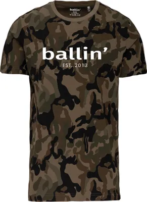 Zdjęcie produktu dla Ballin Est. 2013 Koszula w kamuflażu wojskowym Zielona - Duża L