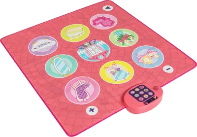 Produktbild von COSTWAY Tanzmatte Kinder, Musikmatte mit 5 Herausforderung Modi, 9 Klavierklängen & 9 Demo, Tanz Spielzeug, Geburtstag Geschenke für Kinder 3-8 Rosa