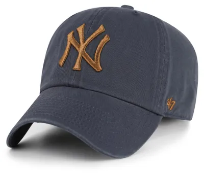 Produktbild von '47 Brand MLB New York Yankees '47 CLEAN UP Cap Contrast Vintage Navy