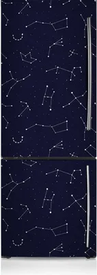 Produktbild von Magnetfolie Magnete Küche Kühlschrank Dekoration 60x205 cm - Konstellation