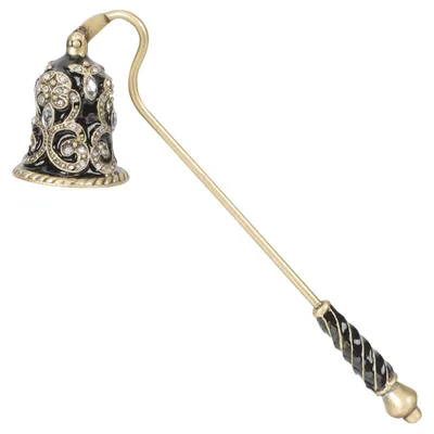 Image de Éteignoir à bougies - Design ancien avec long manche - Accessoire pour éteindre en toute sécurité les flammes des bougies - Style vintage