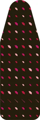 Produktbild von Laurastar Bügelbezug Universalcover Lips, 131×55 cm, 100% Baumwolle, Faltmarkierungen, Klipp-System, Waschmaschinenfest, Für alle Marken