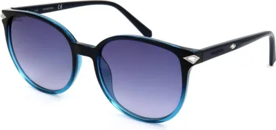 Image de Lunettes de soleil pour femme Swarovski SK0191 Shiny blue 55/17/140