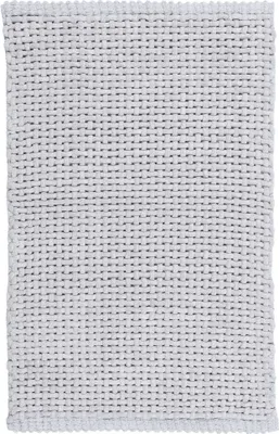 Produktbild von Badezimmerteppich Belweder - weicher rutschfester Badvorleger - 40x60cm – Grau