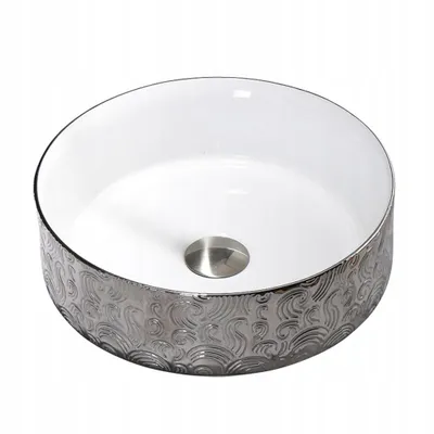 Immagine prodotto di Lavabo Lavabo da appoggio Ovale Ceramica Lavabo Moderno Nuovo