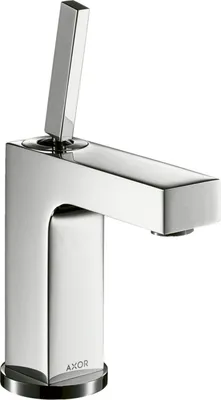 Productafbeelding van Hansgrohe wastafelmengkraan Axor Citterio, chroom, zonder afvoerputje, artikelnummer 39018000