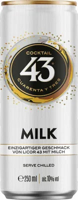 Image de Cocktail 43 LAIT 10% Vol. 250ml