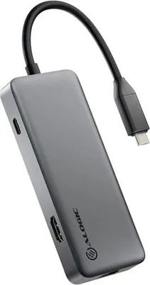 Produktbild von Alogic USB 4 HUB  6 in 1  mit 8K HDMI