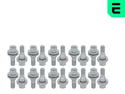 Zdjęcie produktu dla 20 szt. śruby do kół OPTIMAL M12x1,25, 16 mm, SW17 do OPEL Corsa F, OP-UWB10002-20