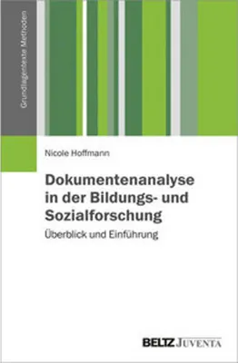 Obrázek produktu pro Dokumentenanalyse in der Bildungs- und Sozialforschung