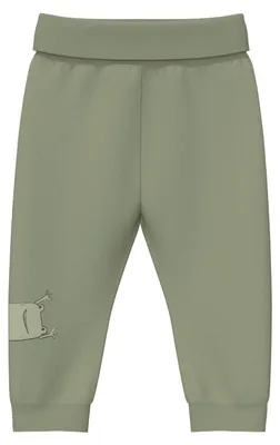 Productafbeelding van s.Oliver Junior Baby leggings – Geribde boord, lichte sweatstof, printdetail
