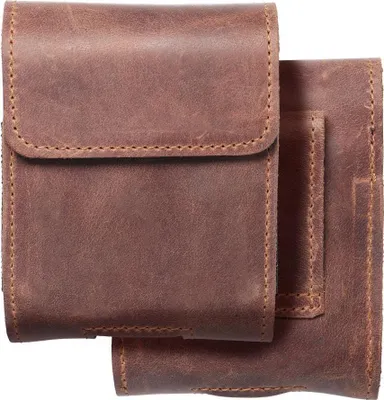 Immagine prodotto di Cinturino universale in pelle orizzontale - ROYAL Crazy Horse / marrone - misura V - adatto a SAMSUNG FLIP 1 / 2 / 3 / 4 / HUAWEI P50 Pocket / MOTOROLA RAZR 5G