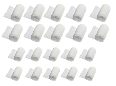 Obrázek produktu pro 20 kusů elastických fixačních obvazů gázový obvaz 4 kusy ve skládacím boxu