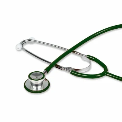 Image de GIMA TRAD DOUBLE HEAD, Stéthoscope de médecine interne, vert