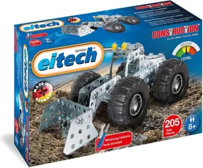 Immagine prodotto di Set da costruzione Eitech - camion della spazzatura - 205 pezzi