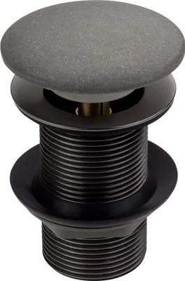 Image de Bouchon pour lavabo - Granit - anthracite métallisé