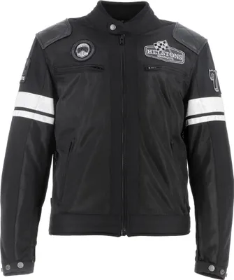 Zdjęcie produktu dla Tekstylna kurtka motocyklowa Helstons Revolte Air, czarna, M