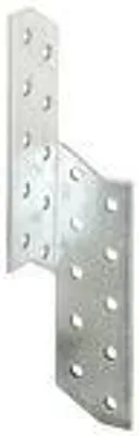 Immagine prodotto di Alberts 837426 Ancoraggio per arcarecci di puntone, destro, zincato sendzimir, 32 x 32 x 170 mm, set da 100