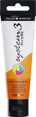 Obrázok produktu pre Daler Rowney System3 Akrylová farba Cadmium Orange Light Hue 59 ml 1 ks