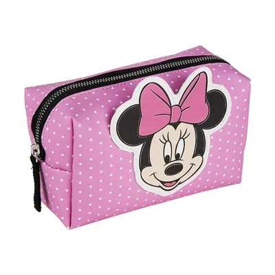 Immagine prodotto di Disney Minnie Mouse viaggio amici borsa da toilette signore borsa da toilette e borsa cosmetica per le vacanze e la vita quotidiana