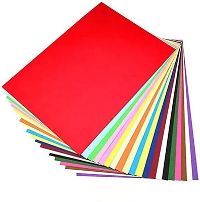 Obrázek produktu pro Barevný papír A4 - balení 100 kusů - 20 barev - vhodné pro tvoření - origami - kopírování - 80gsm - papír na tvoření